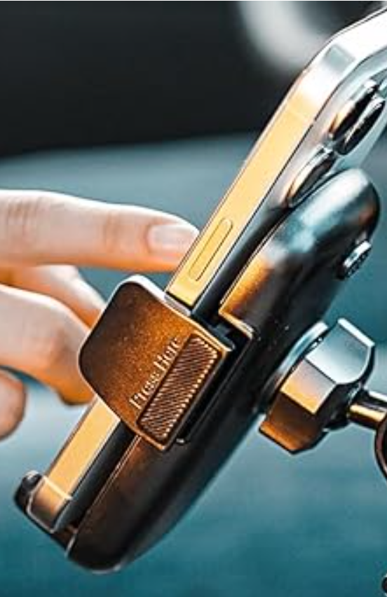Dual-Side Rotating Phone Mount – Extendable with Charging Options