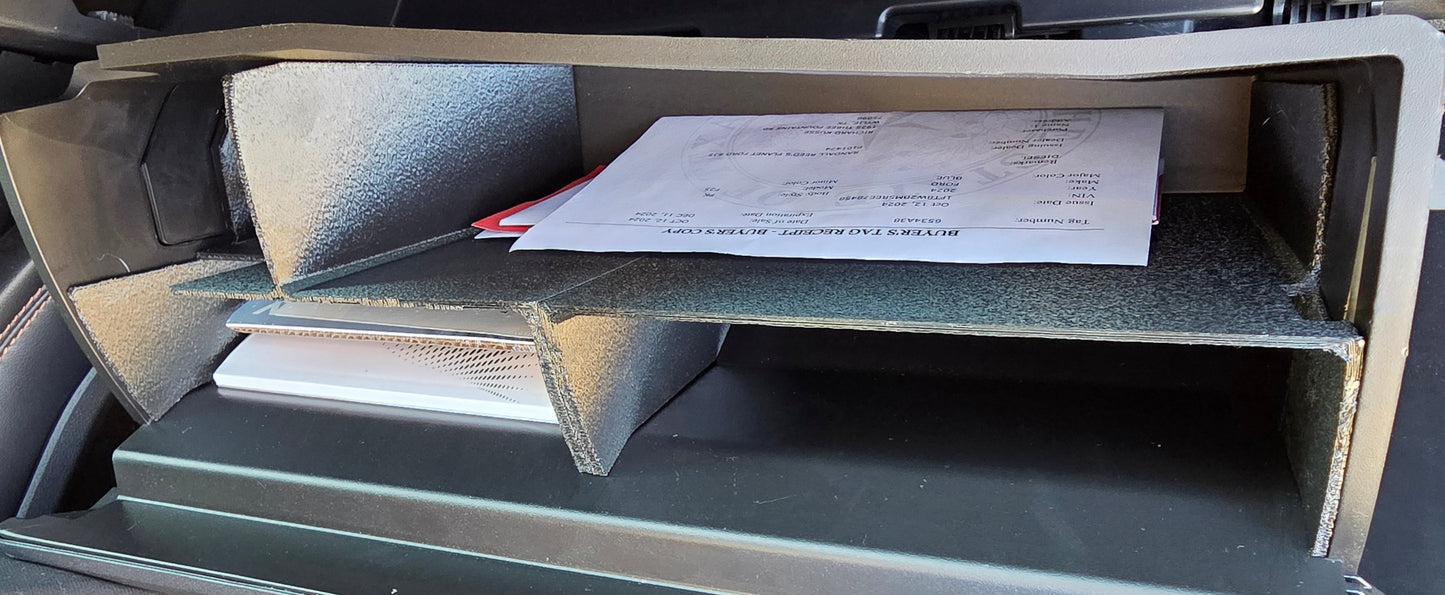 2020+ Ford Super Duty GearVault Organizer – Lower Glove Box