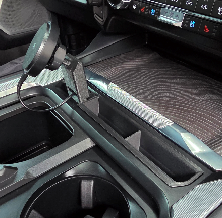 2023+ Ford Super Duty Console Pocket for Phone Mounts