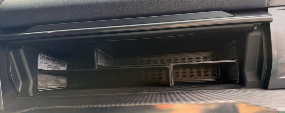 23+ Ford F-150 GearVault Upper Glove Box Organizer