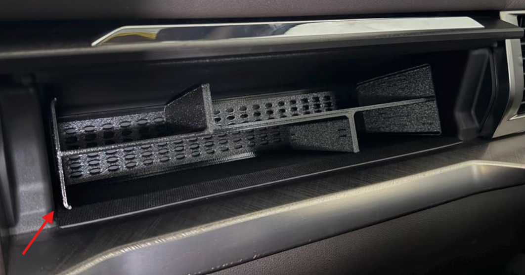 23+ Ford F-150 GearVault Upper Glove Box Organizer