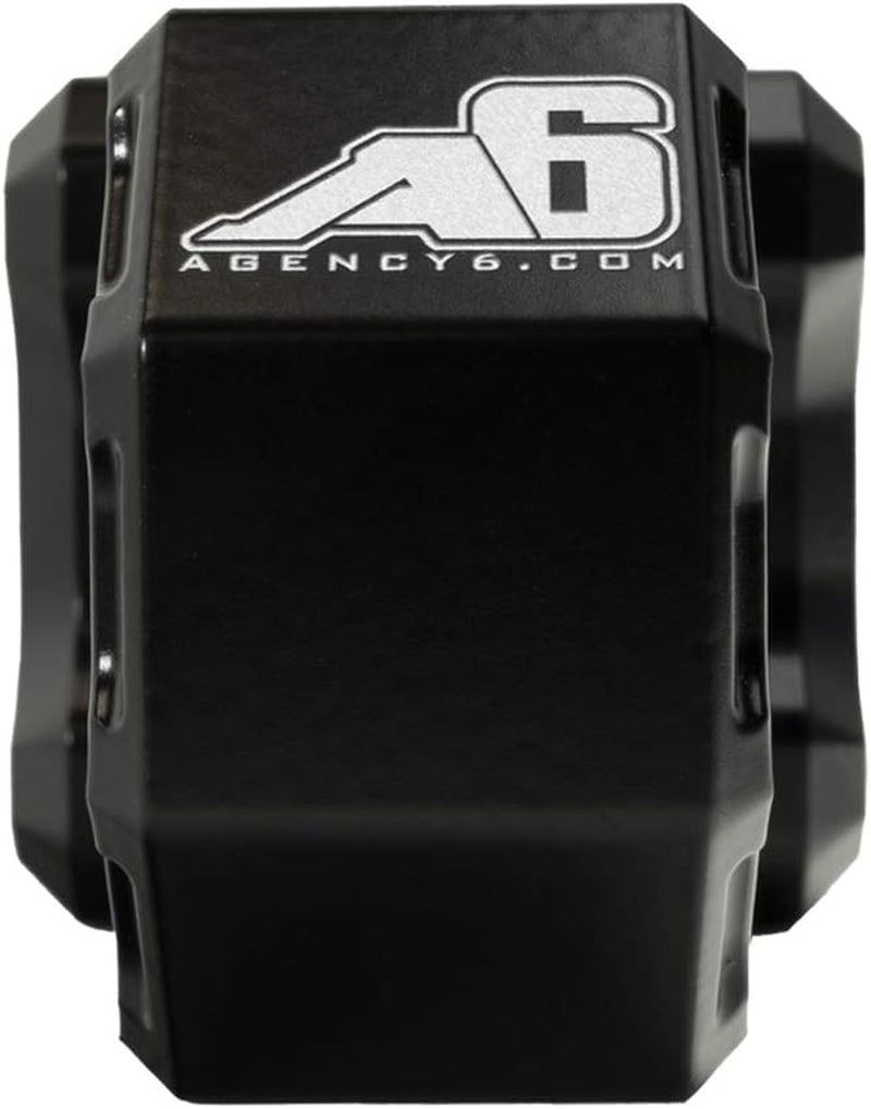Recovery Shackle Block Assembly 2.5 INCH Double Hole, Black - Hitch Receiver Block - Proudly Made in the USA